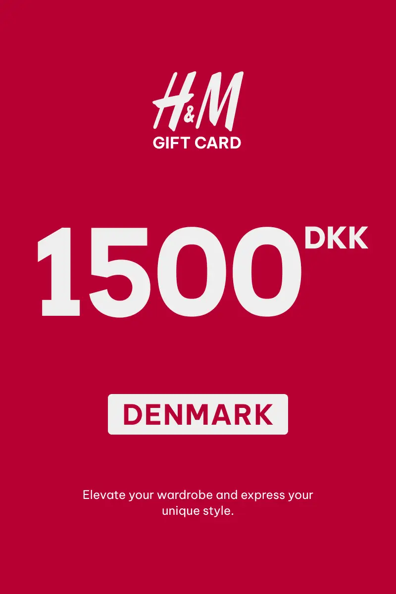 HandM 1500 DKK Gift Card (Denmark) - Digital Key
