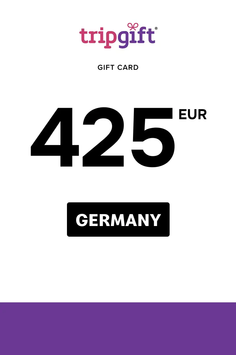 TripGift 425 EUR Gift Card (Germany) - Digital Key