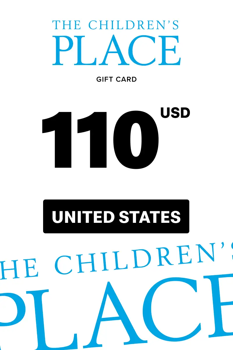 The Children's Place 110 USD Gift Card (United States) - Digital Key
