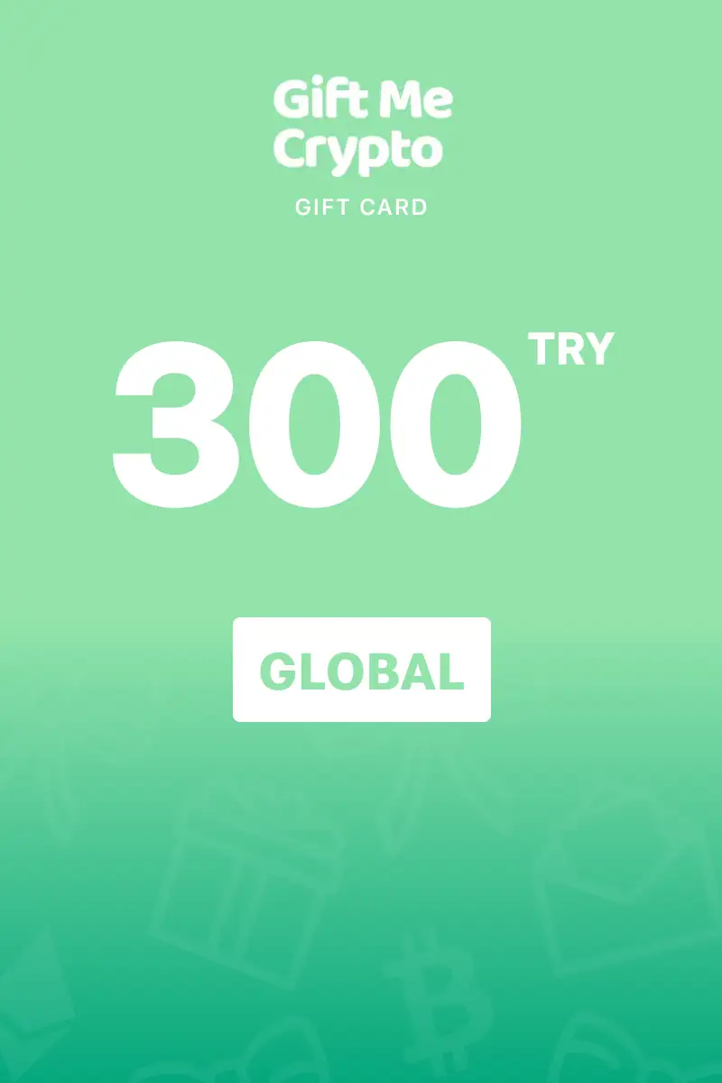 Gift Me Crypto 300 TRY Gift Card (Global) - Digital Key