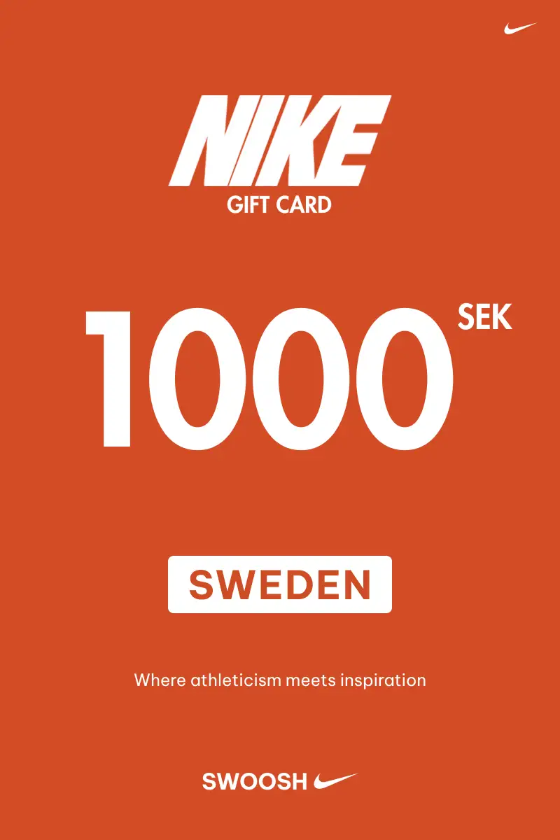 Nike 1000 SEK Gift Card (Sweden) - Digital Key