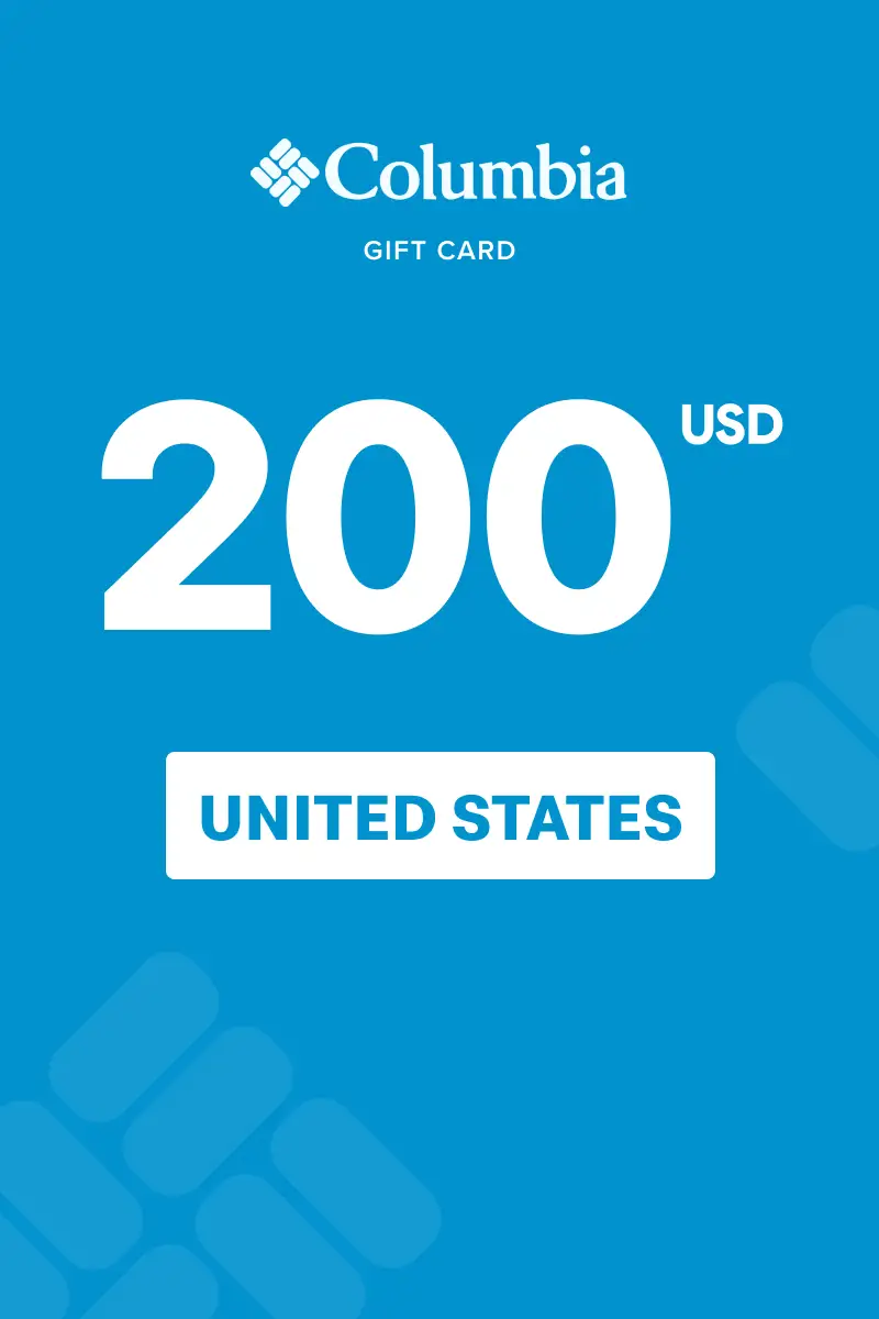 Columbia Sportswear 200 USD Gift Card (United States) - Digital Key