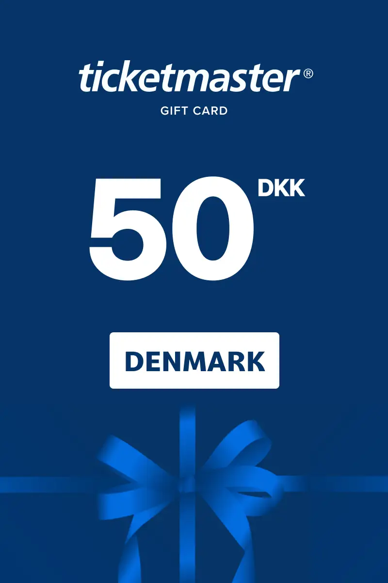 Ticketmaster 50 DKK Gift Card (Denmark) - Digital Key