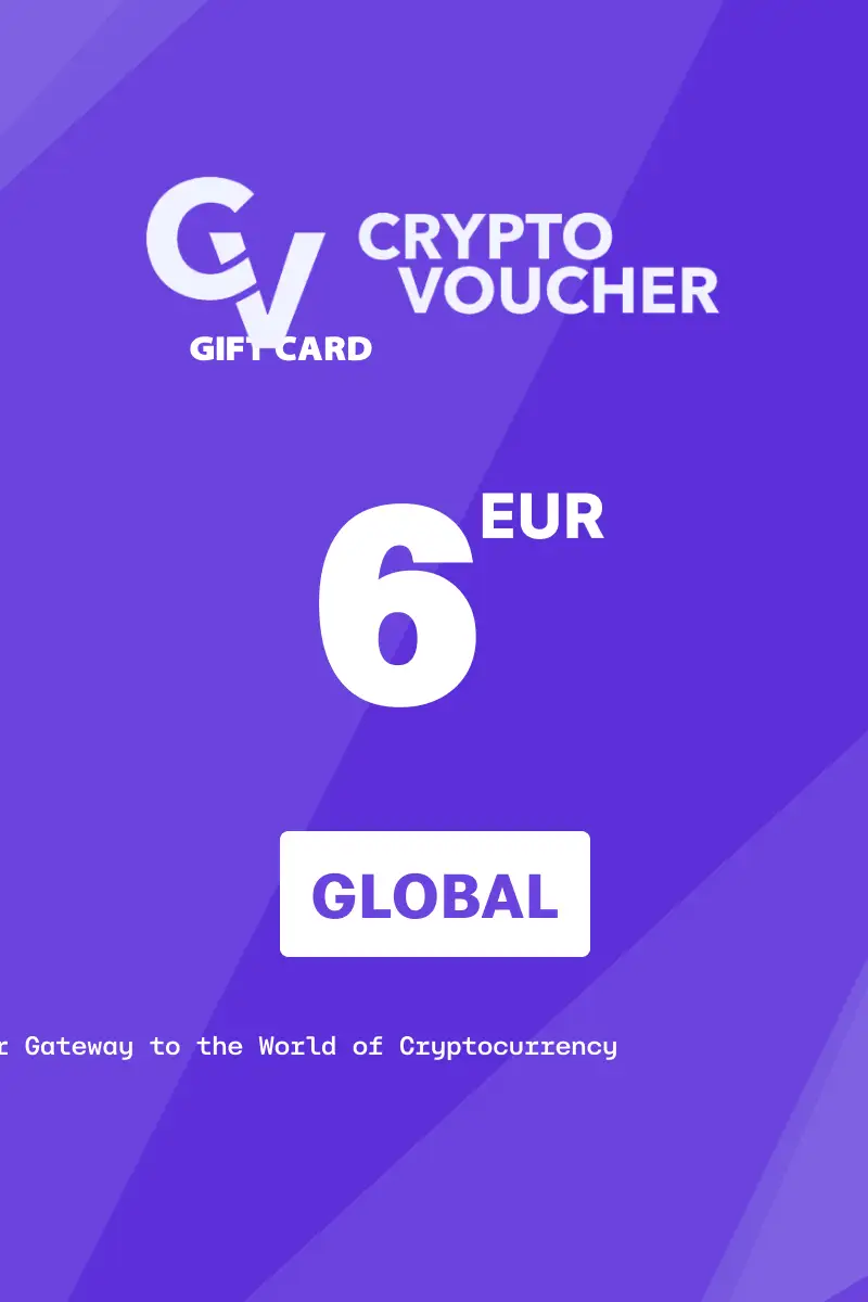 Crypto Voucher (SOLANA) 6 EUR Gift Card (Global) - Digital Key