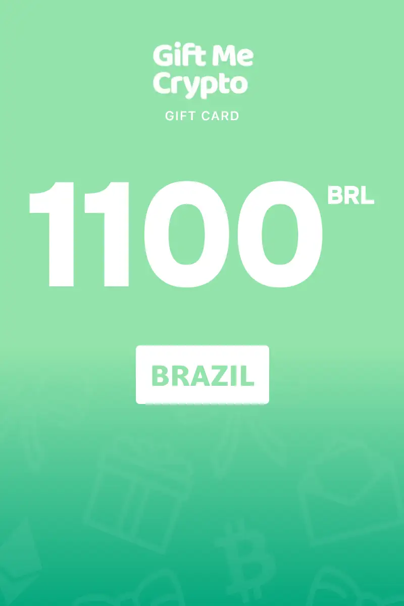 Gift Me Crypto 1100 BRL Gift Card (Brazil) - Digital Key