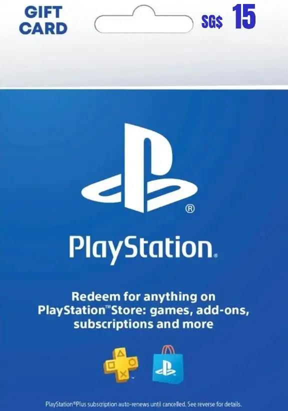 

PlayStation Store $15 SGD Gift Card (SG) - Digital Code