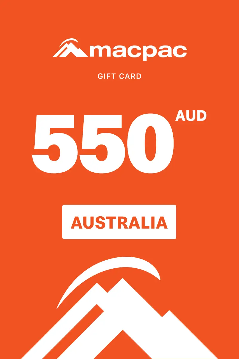 Macpac 550 AUD Gift Card (Australia) - Digital Key