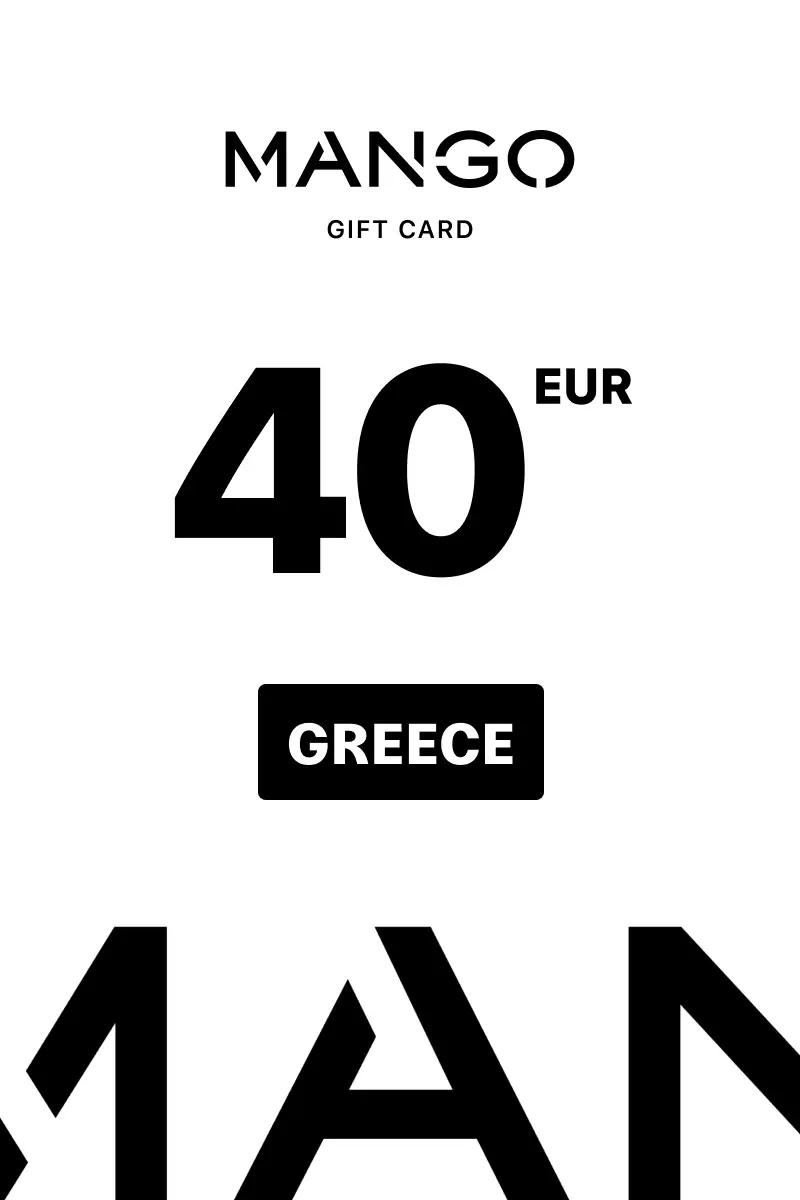 Mango 40 EUR Gift Card (Greece) - Digital Key