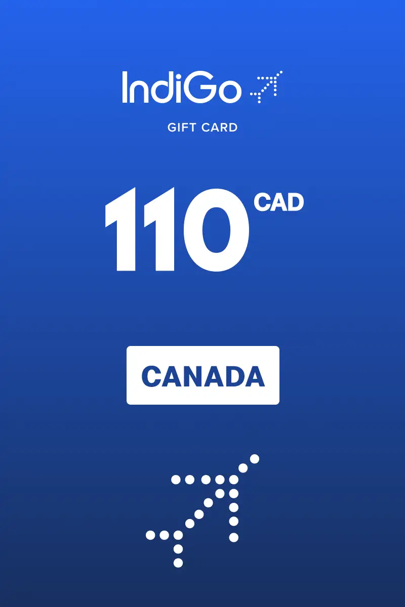 Indigo 110 CAD Gift Card (Canada) - Digital Key