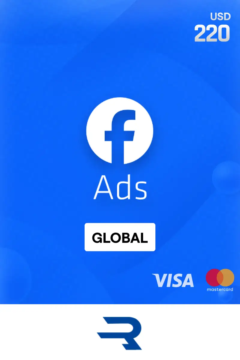 Rewarble Meta Facebook Ads 220 USD Gift Card (Global) - Rewarble - Digital Key