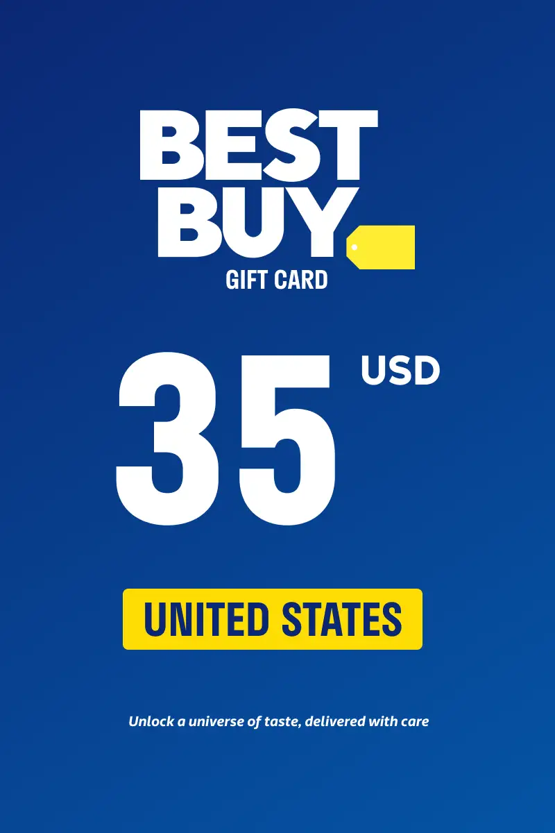 Best Buy 35 USD Gift Card (United States) - Digital Key