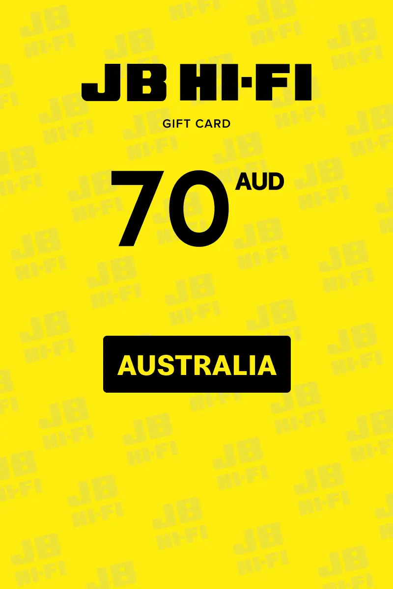JB HI-FI 70 AUD Gift Card (Australia) - Digital Key