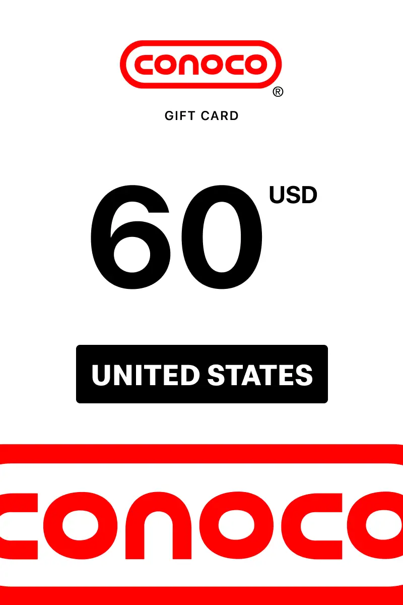 Conoco 60 USD Gift Card (United States) - Digital Key
