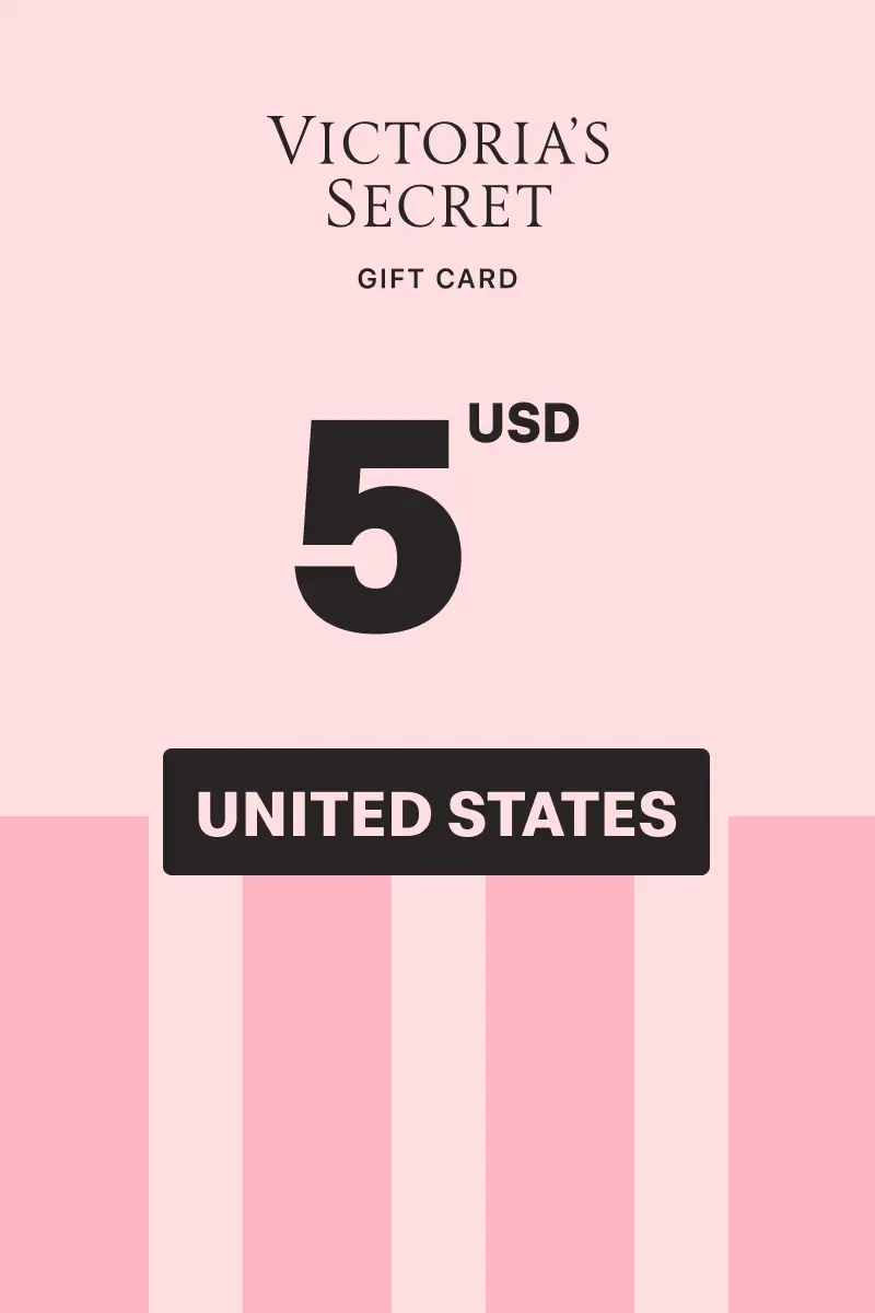 Victoria's Secret Pink 5 USD Gift Card (United States) - Digital Key