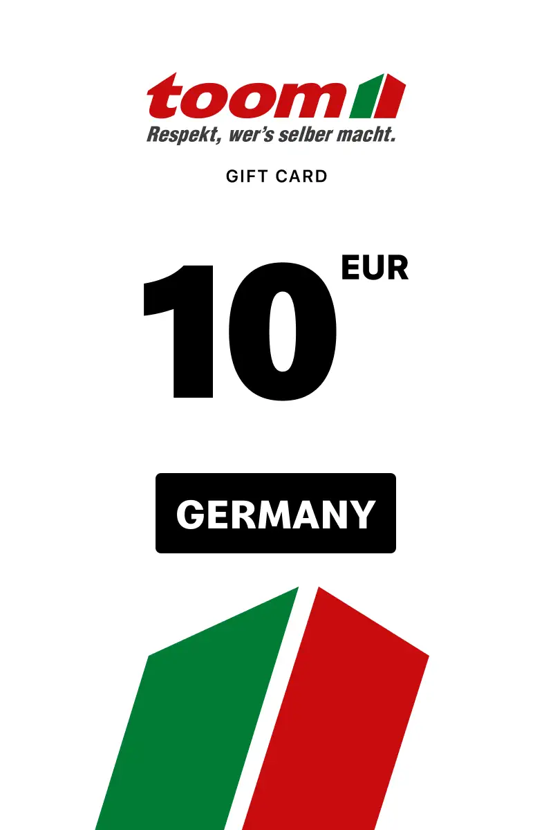 Toom Baumarkt 10 EUR Gift Card (Germany) - Digital Key
