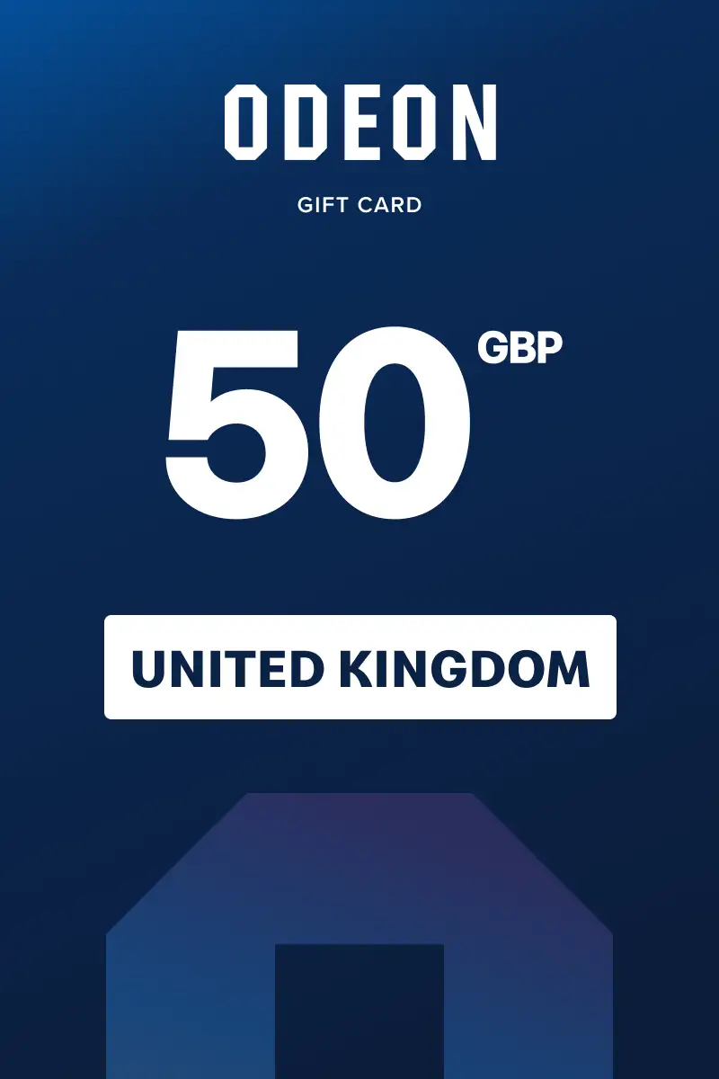 Odeon 50 GBP Gift Card (United Kingdom) - Digital Key