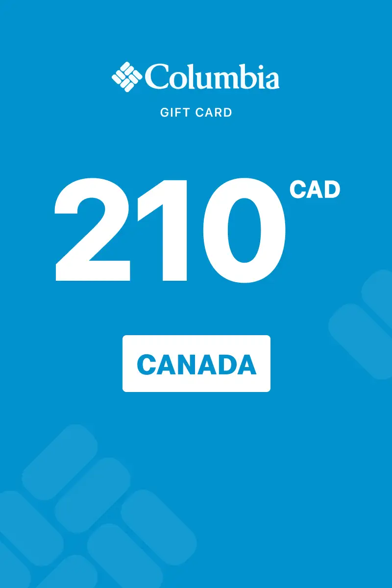 Columbia Sportswear 210 CAD Gift Card (Canada) - Digital Key