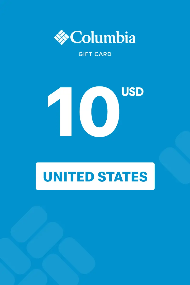Columbia Sportswear 10 USD Gift Card (United States) - Digital Key