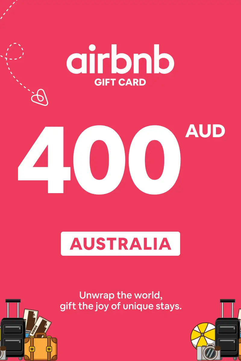 Airbnb 400 AUD Gift Card (Australia) - Digital Key afbeelding 1