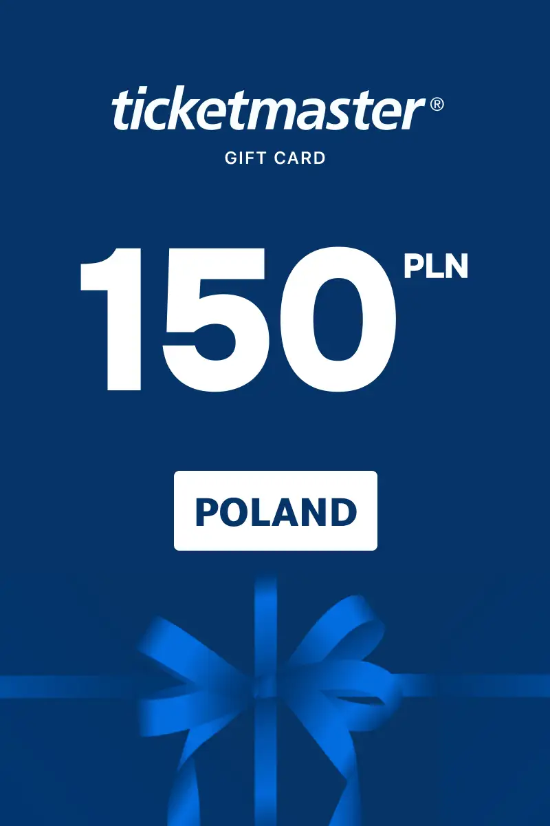 Ticketmaster 150 PLN Gift Card (Poland) - Digital Key