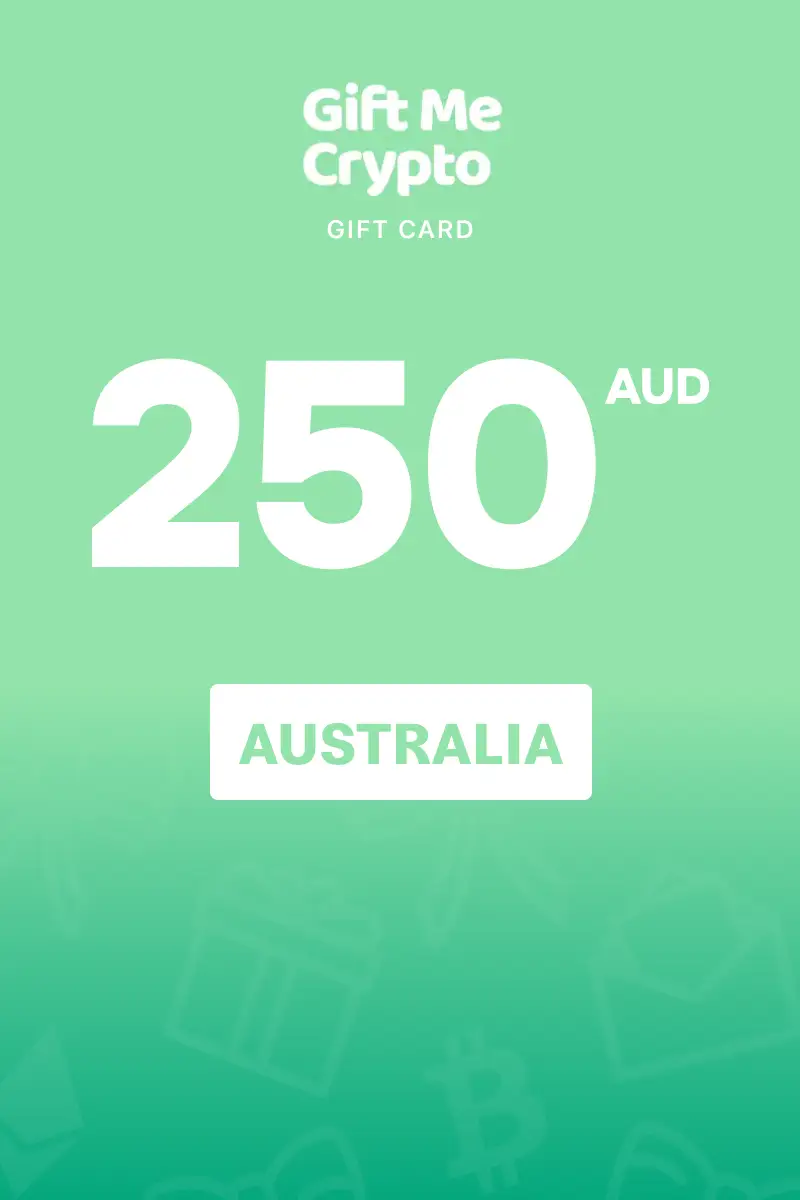 Gift Me Crypto 250 AUD Gift Card (Australia) - Digital Key