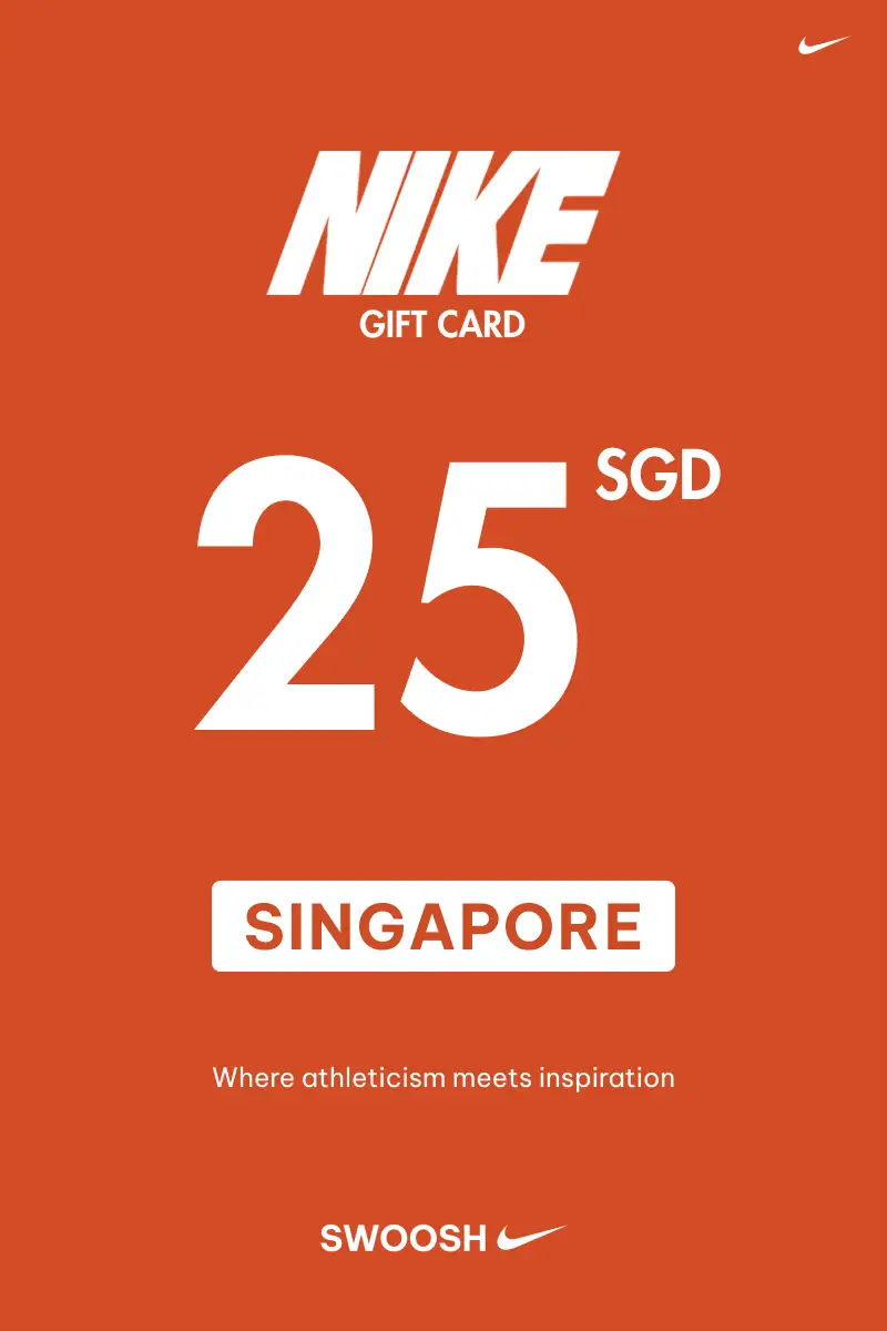 Nike 25 SGD Gift Card (Singapore) - Digital Key