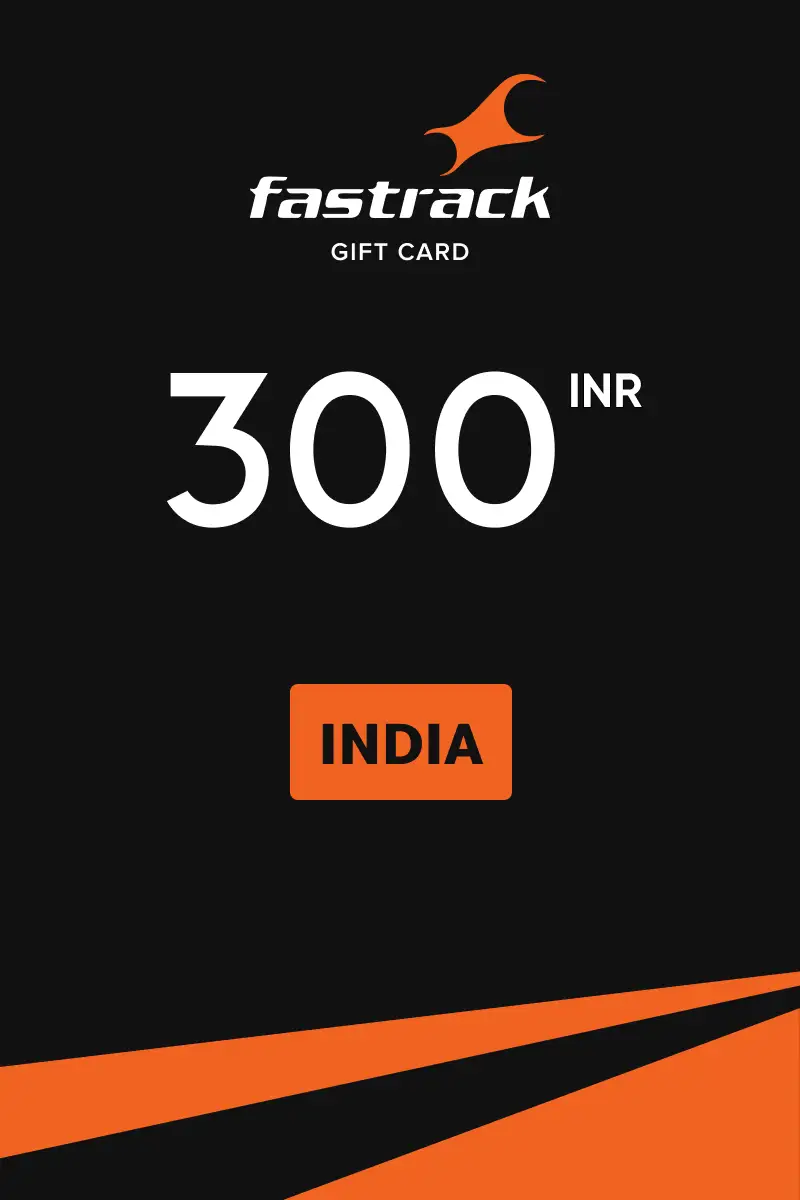 Fastrack 300 INR Gift Card (India) - Digital Key