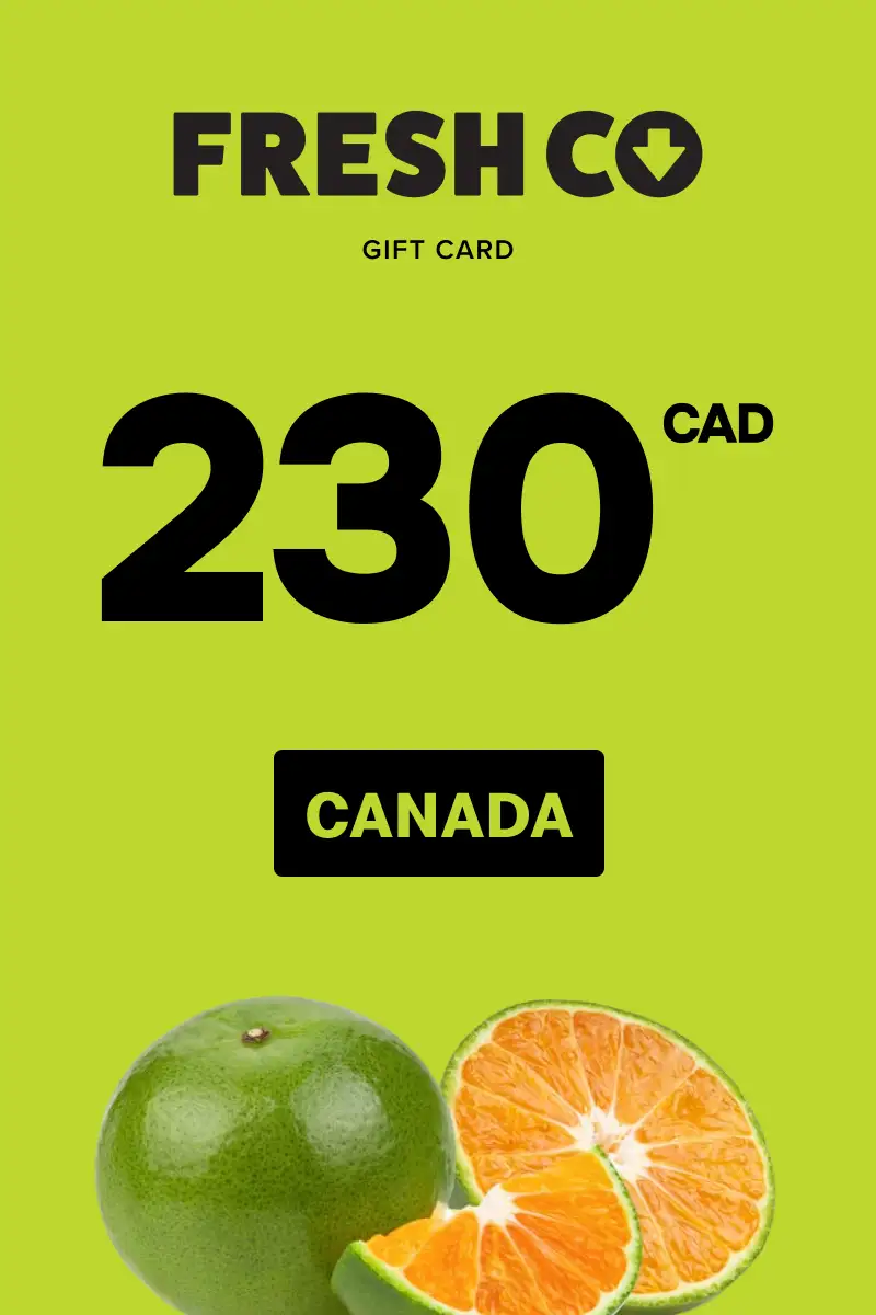 FreshCo 230 CAD Gift Card (Canada) - Digital Key