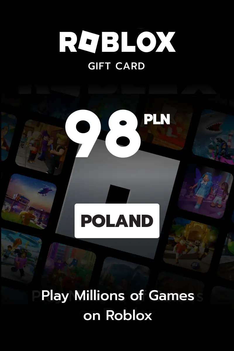 Roblox 98 PLN Gift Card (Poland) - Digital Key