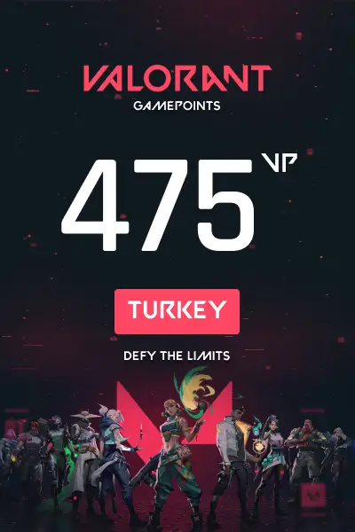 VALORANT 475 Valorant Points (Turkey) - Digital Key