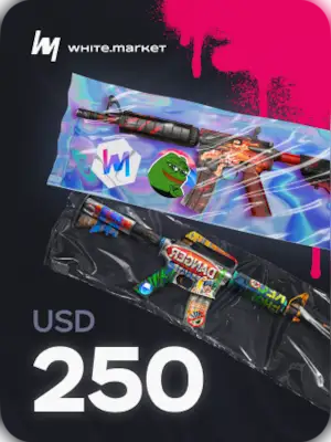 WhiteMarket 250 USD Gift Card (Global) - Digital Key