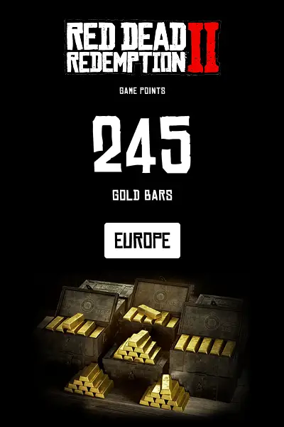 RED DEAD REDEMPTION 2 Online 245 Gold Bars (Europe) (Xbox One) - Xbox Live - Digital Key