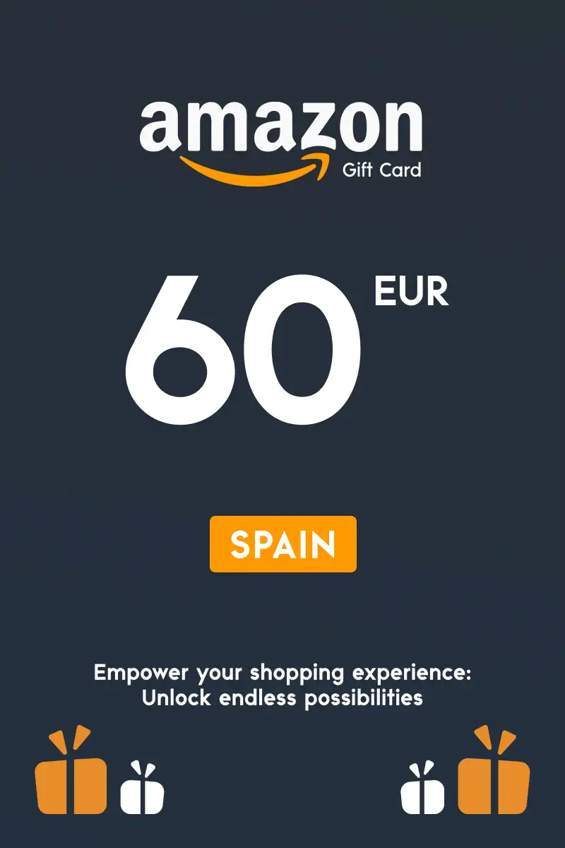 Amazon 60 EUR Gift Card (Spain) - Digital Key