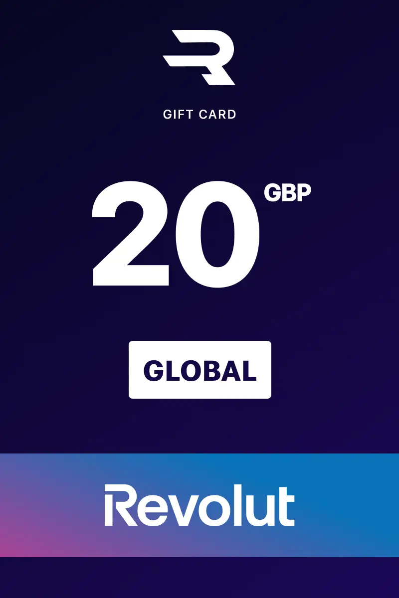 Rewarble Revolut 20 GBP Gift Card (Global) - Rewarble - Digital Key