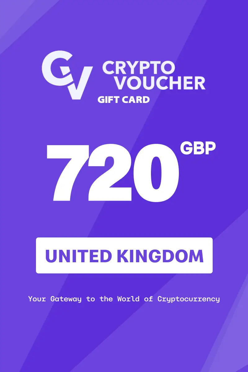 Crypto Voucher (USDC) 720 GBP Gift Card (United Kingdom) - Digital Key