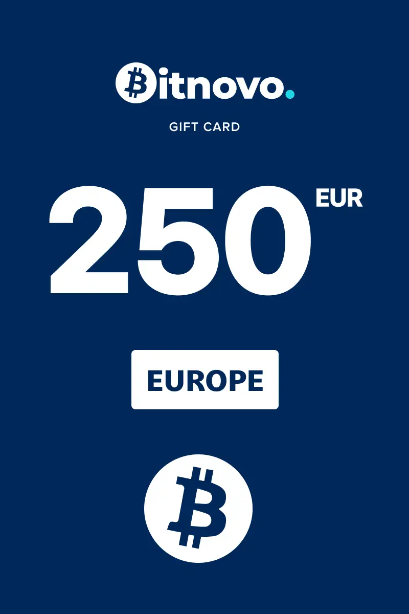 Buy Bitnovo 250 EUR Gift Card (Europe) - Digital Key