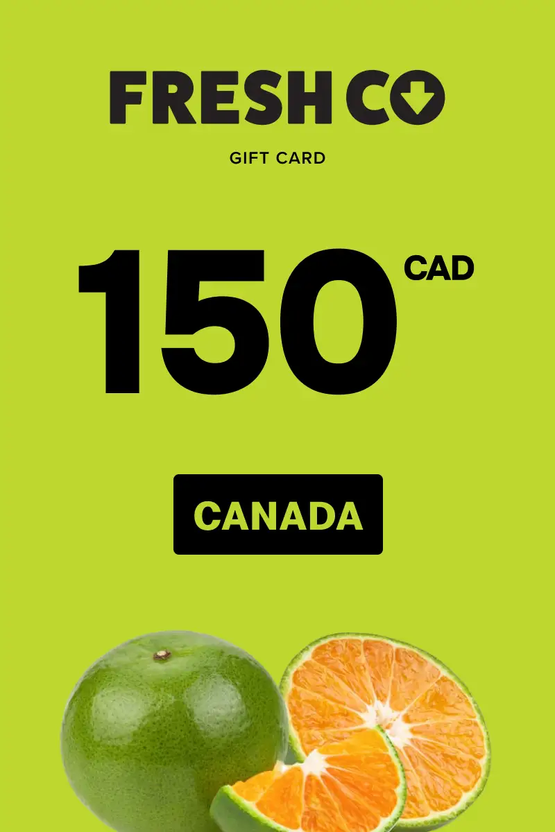FreshCo 150 CAD Gift Card (Canada) - Digital Key