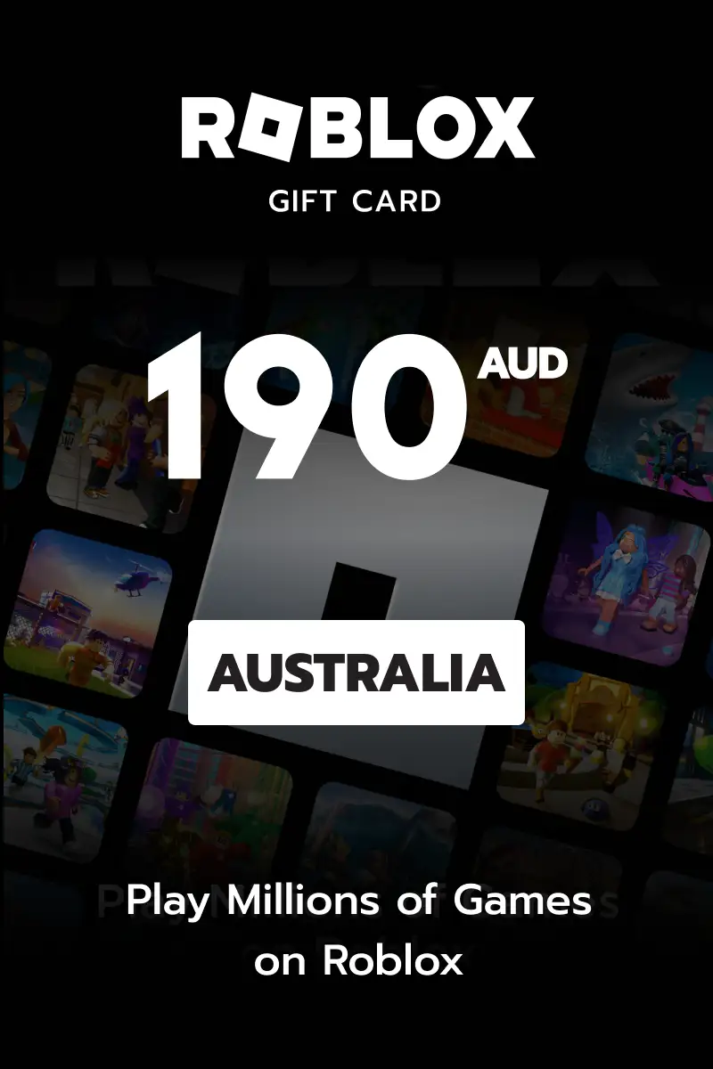Roblox 190 AUD Gift Card (Australia) - Digital Key
