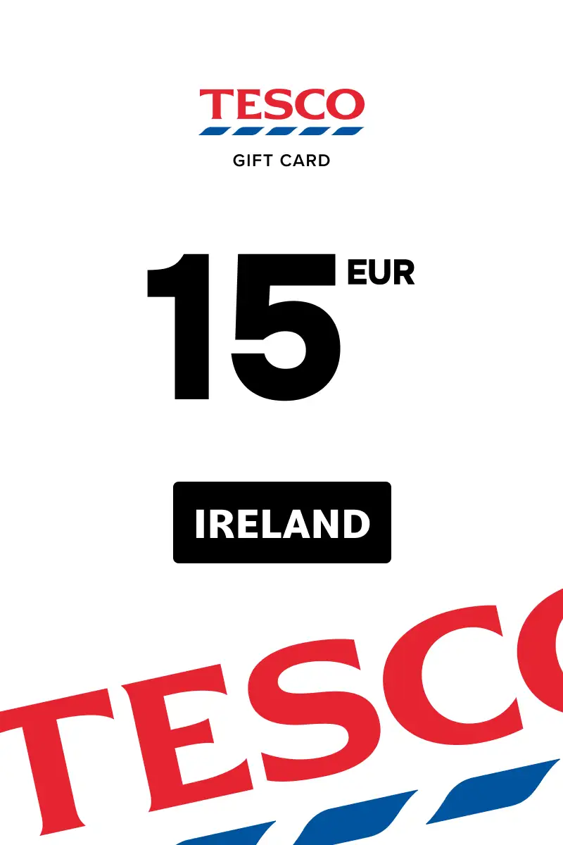 Tesco 15 EUR Gift Card (Ireland) - Digital Key