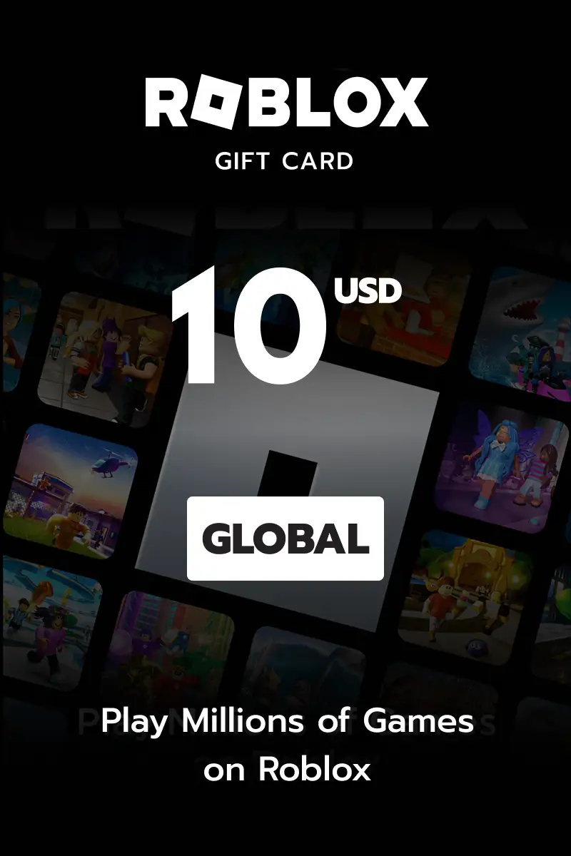 Roblox 10 USD Gift Card (Global) - Digital Key