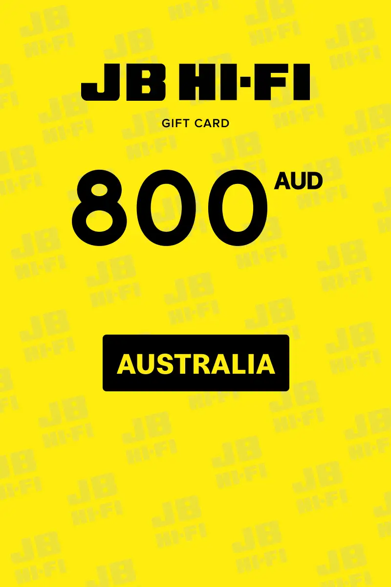 JB HI-FI 800 AUD Gift Card (Australia) - Digital Key