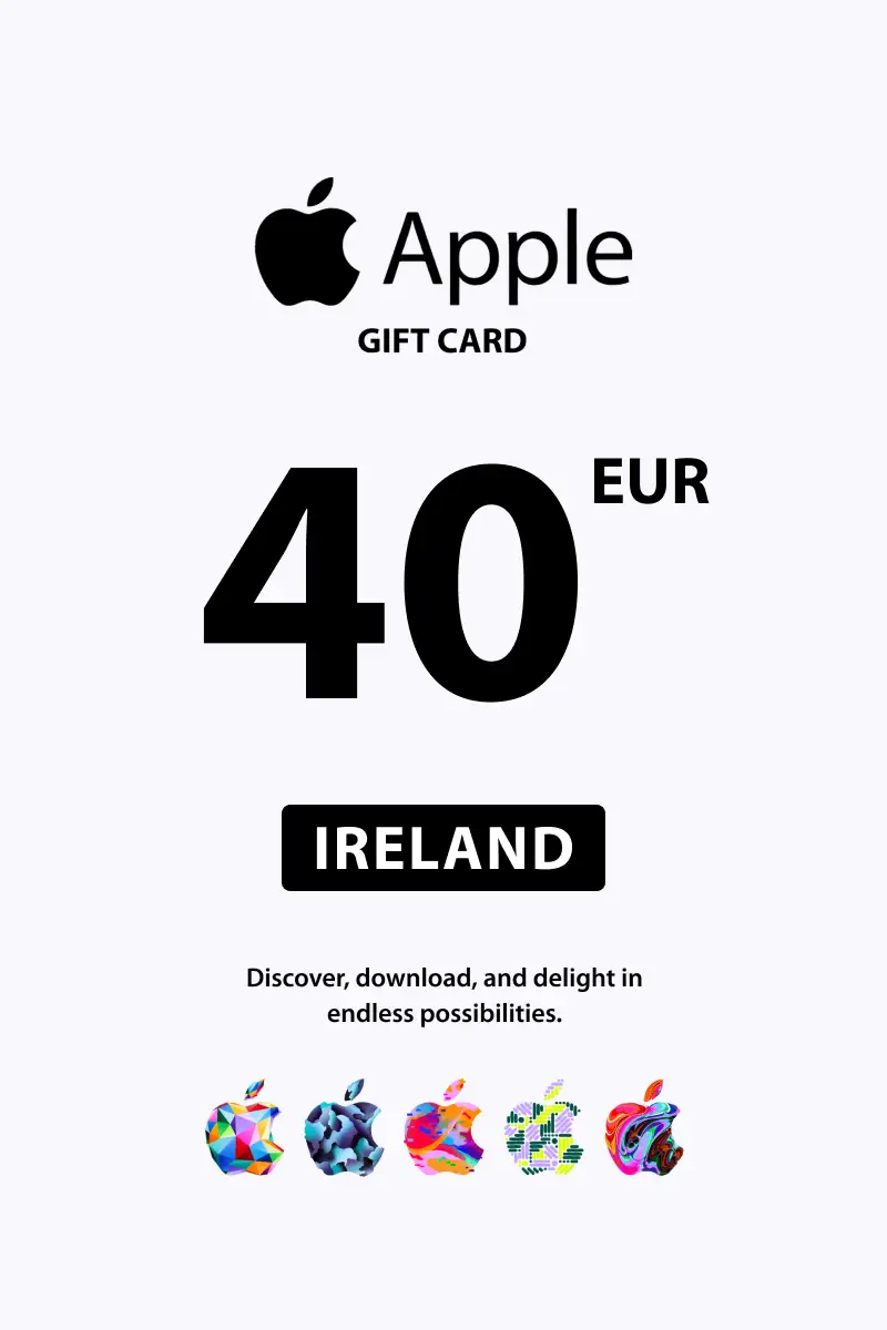 Apple 40 EUR Gift Card (Ireland) - Digital Key