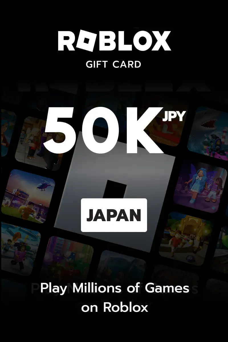 Roblox 50000 JPY Gift Card (Japan) - Digital Key