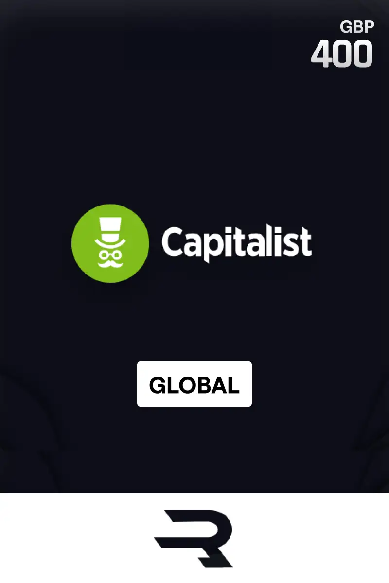 Rewarble Capitalist 400 GBP Gift Card (Global) - Rewarble - Digital Key