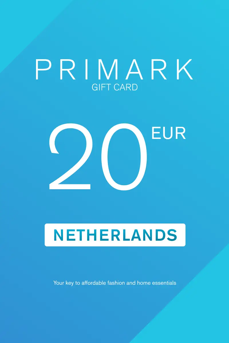 Primark 20 EUR Gift Card (Netherlands) - Digital Key