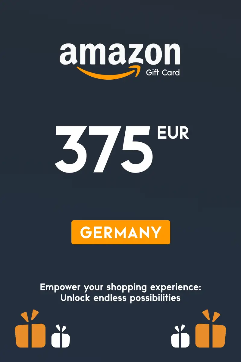 Amazon 375 EUR Gift Card (Germany) - Digital Key afbeelding 1