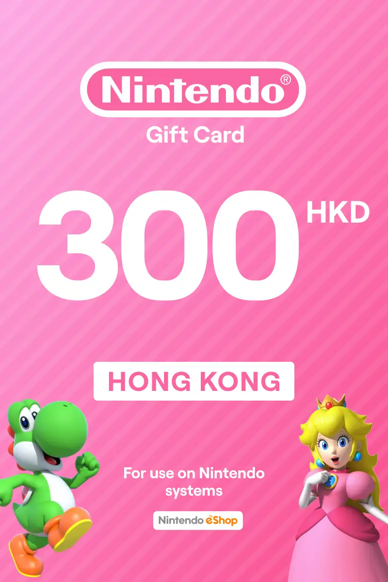 Nintendo eshop sale card 300 hkd