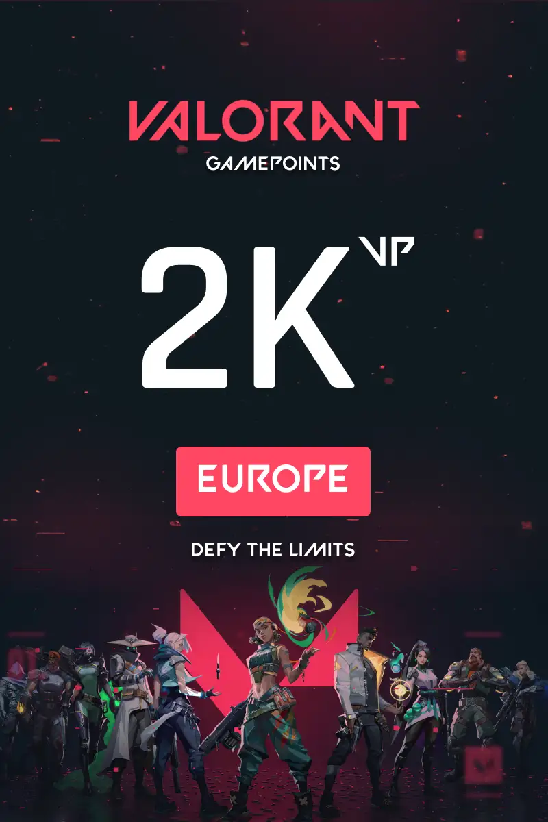 VALORANT 2000 Valorant Points (Europe) - Digital Key