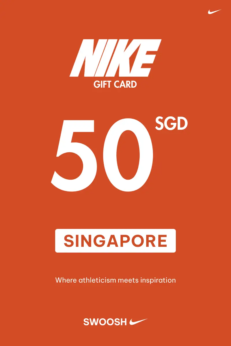 Nike 50 SGD Gift Card (Singapore) - Digital Key