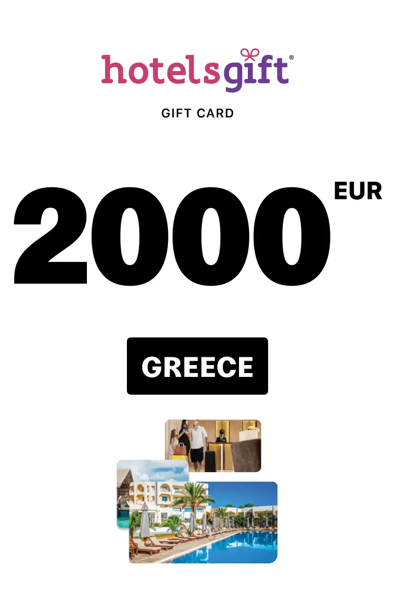 Hotels Gift 2000 EUR Gift Card (Greece) - Digital Key